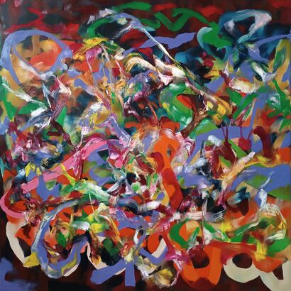 THE MARCH OF THE EMPRESS - a Paint Artowrk by Duong Minh-Quan 